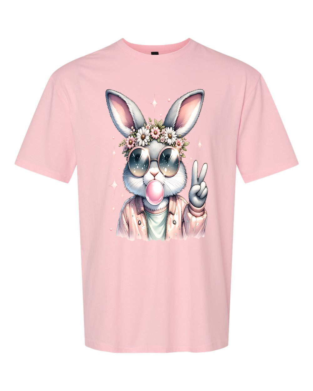 Easter Boho Bubble Blowing Bunny